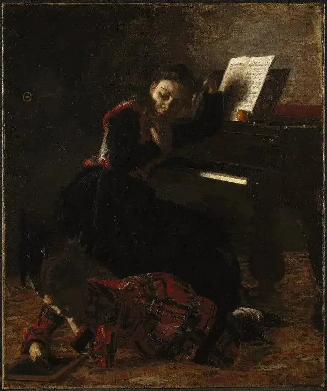 Talon kohtaus - Thomas Eakins