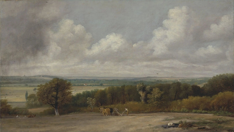 Labour-näytös Suffolkissa - John Constable