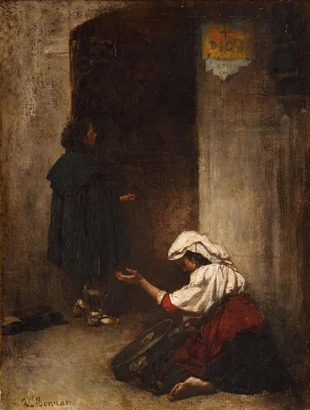 Kerjäläisnäytelmä - Léon Bonnat