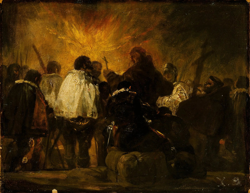 Inquisitionin yökohtaus - Francisco de Goya