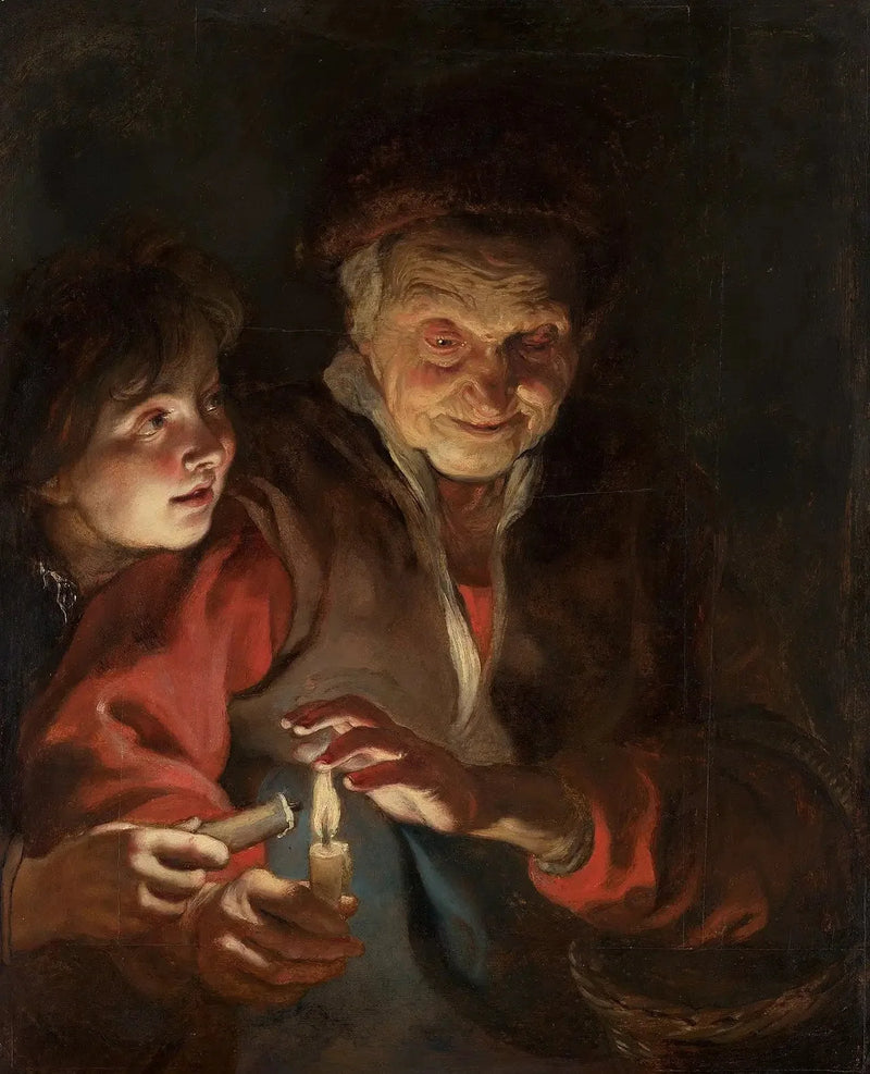 Yön kohtaus - Peter Paul Rubens
