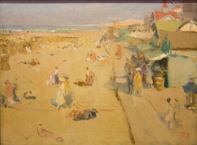 Rantakohtaus Scheveningenissä - Isaac Israels