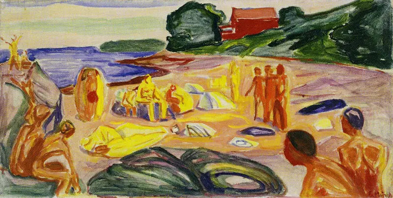 Rantalaisema - Edvard Munch