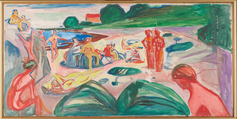 Rantalaisema - Edvard Munch
