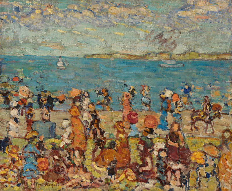 Rantamaisema - Maurice Prendergast