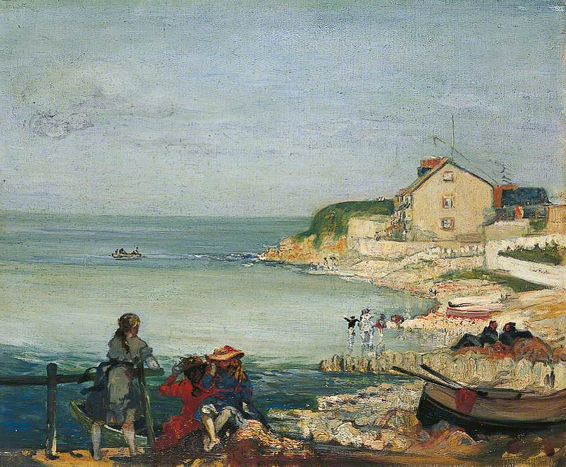 Rantakohtaus, Swanage, Dorset - Charles Conder