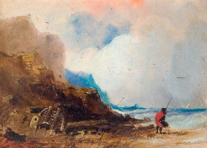 Rantamaisema, ilta - John Martin