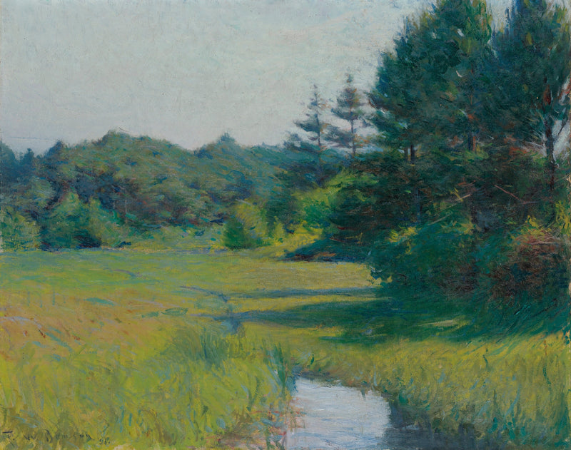 Joki-alue - Frank Weston Benson