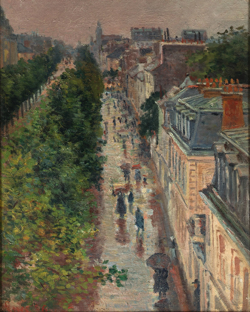 Pariisin katukuva - Maximilien Luce