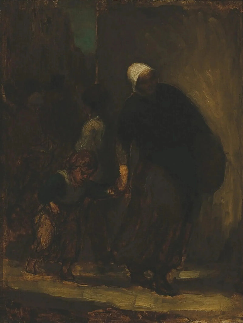 Katu-aukio - Honoré Daumier