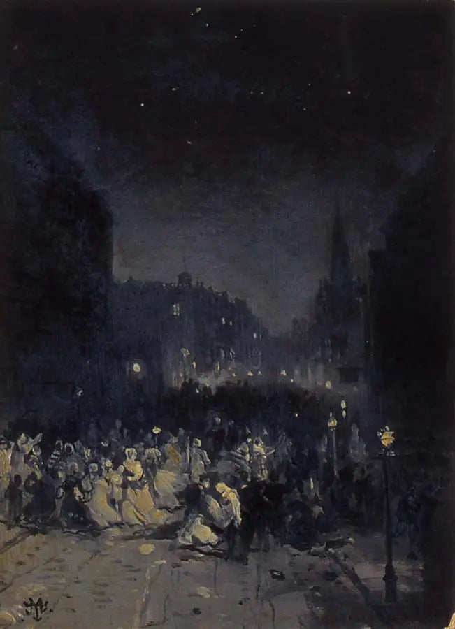 Katu-aukio - Thomas Moran