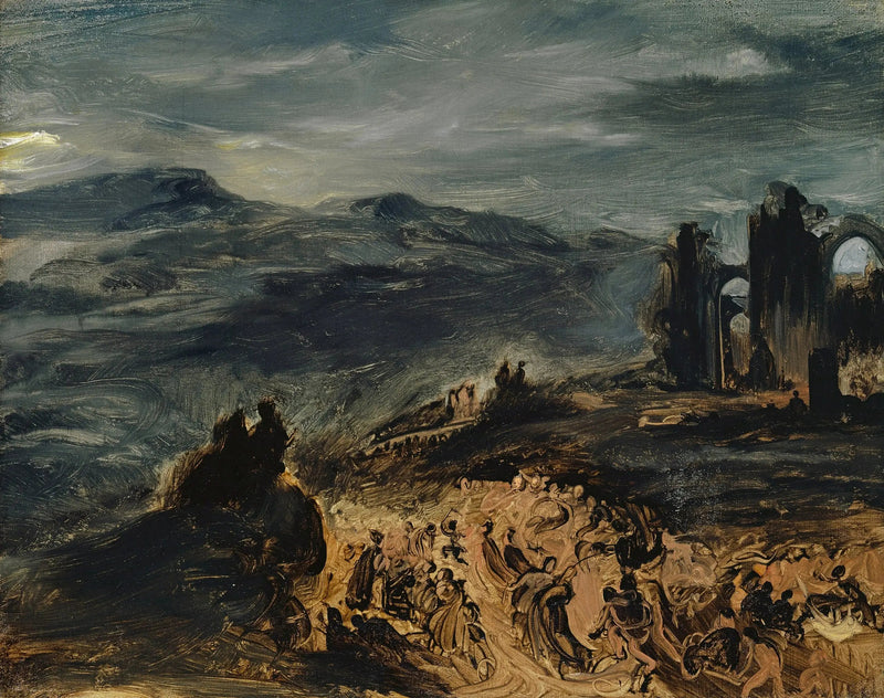 Sapattinäytös - Eugène Delacroix