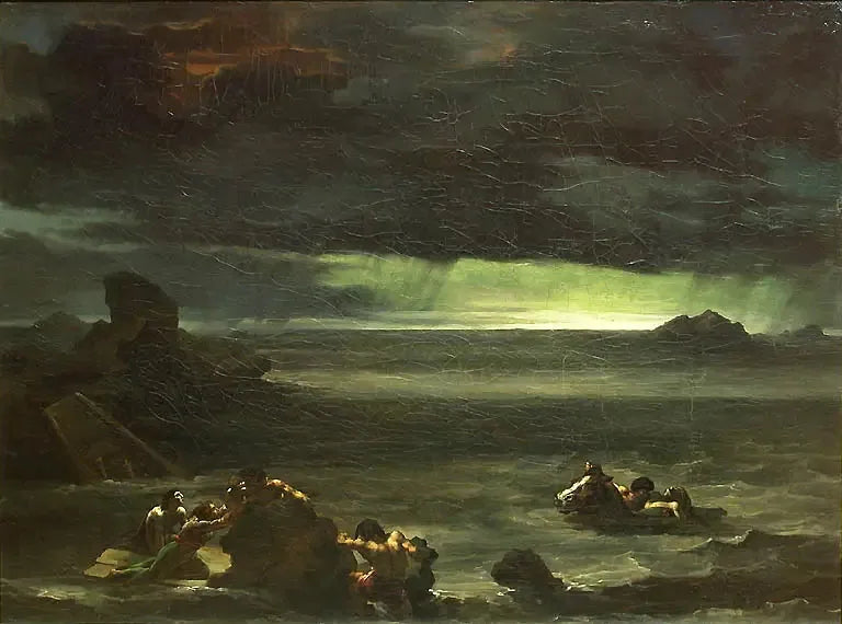 Tulva kohtaus - Théodore Géricault