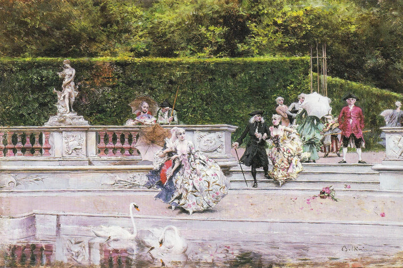 Huvittava kohtaus - Giovanni Boldini