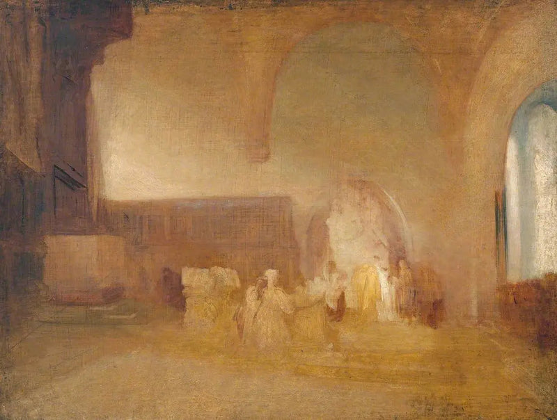 Näky kirkossa tai holvissa - J. M. W. Turner
