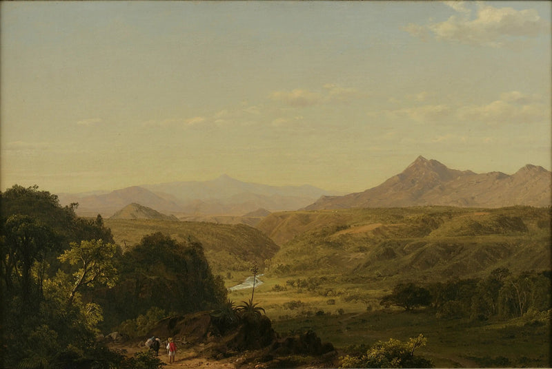 Kohtaus Andeilla - Frederic Edwin Church