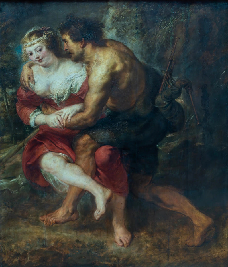 Pastoraalinen kohtaus (Corydon ja Silvia) - Peter Paul Rubens