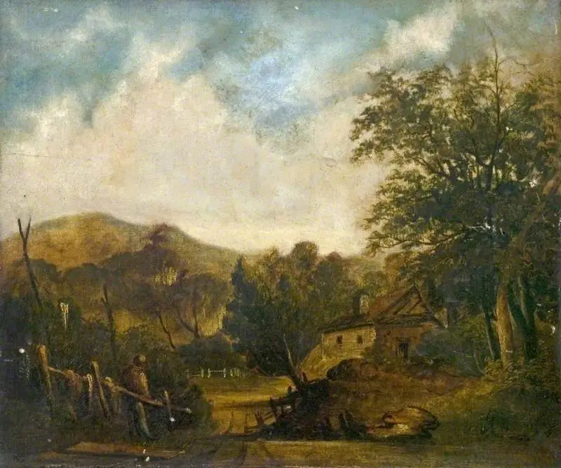 Maalaistalo ja maalaistalo - John Constable