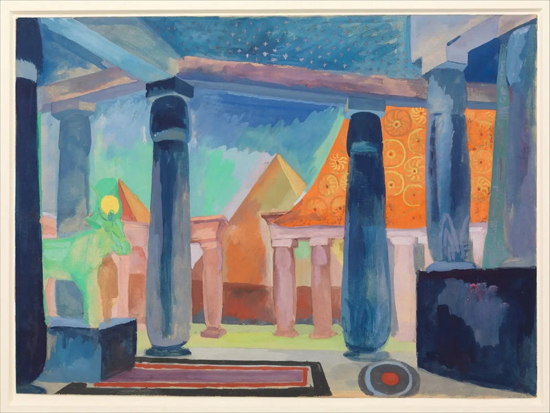 Scenografia Kleopatralle - Robert Delaunay