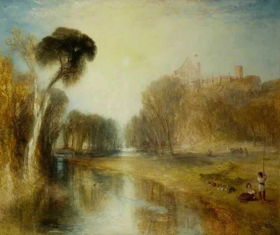 Schloss Rosenau, Baijeri, HRH Prinssi Albert Coburgin istuin - J. M. W. Turner