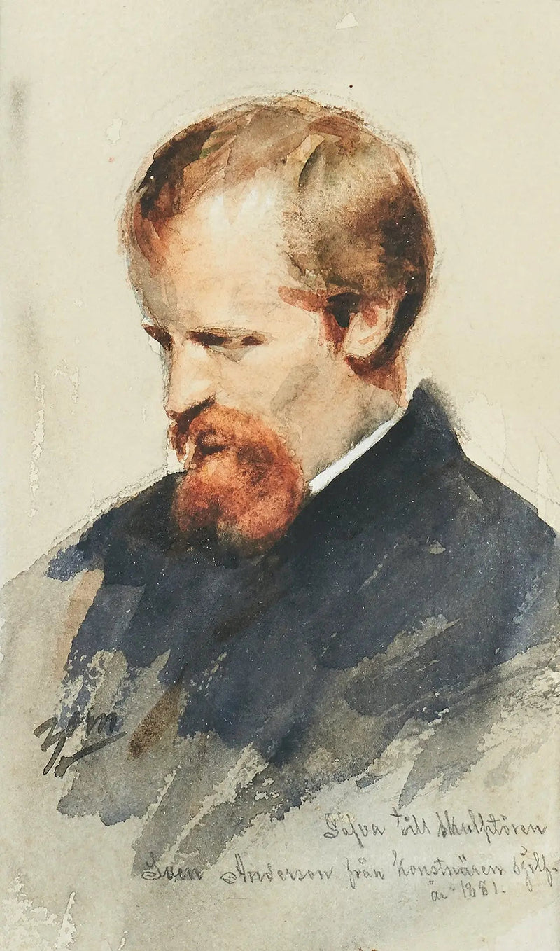 Muotokuvamaalaus Sven Andersson - Anders Zorn