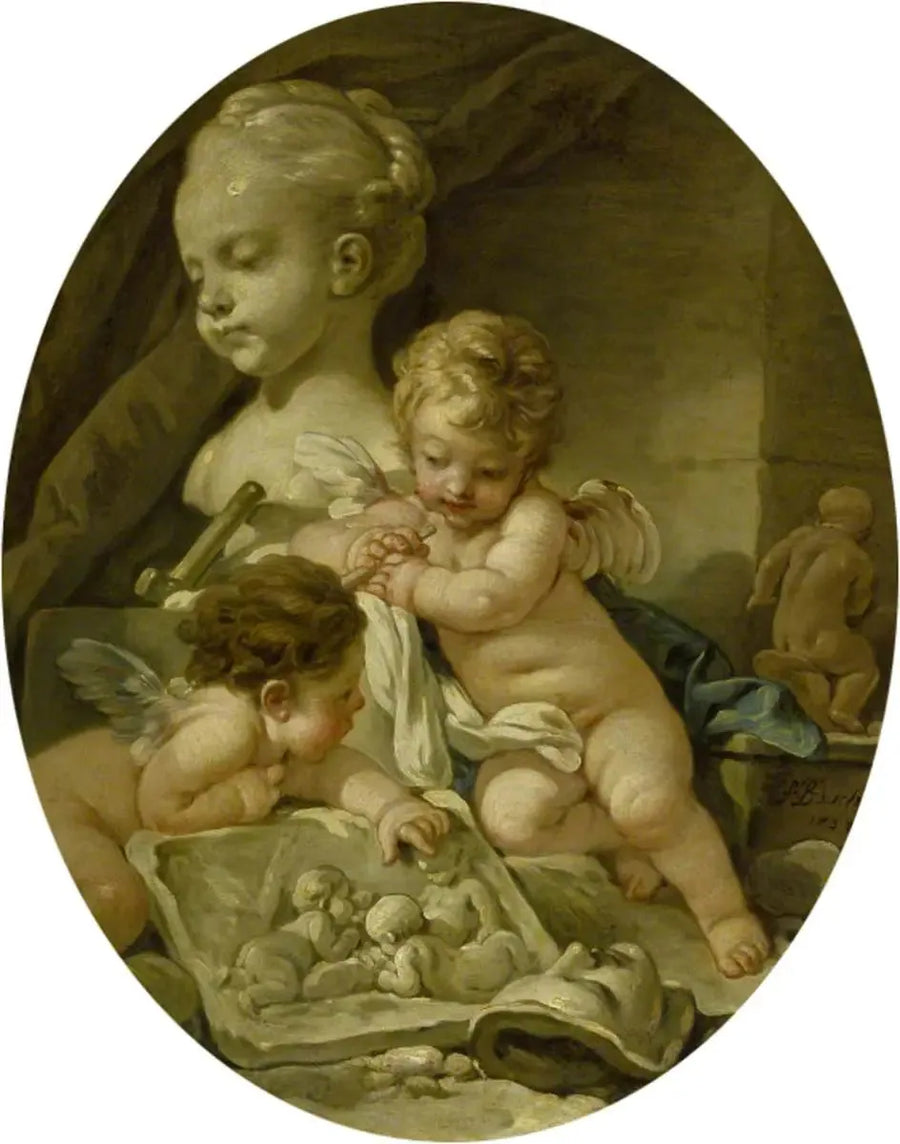 Veistos (Les Arts) - François Boucher