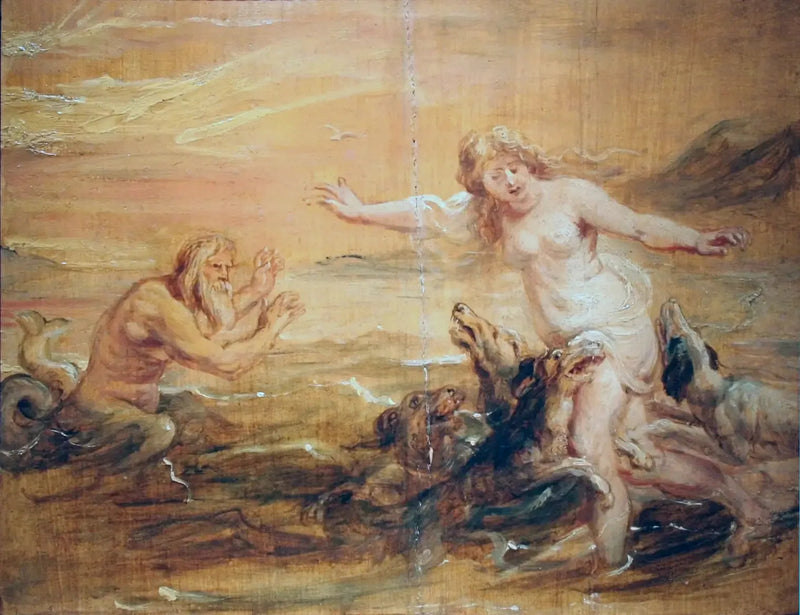 Scylla ja Glaukos - Peter Paul Rubens