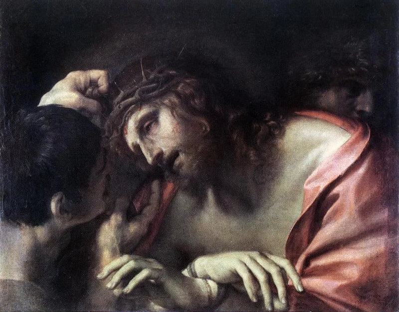 Pilkkaa Kristusta - Ludovico Carracci