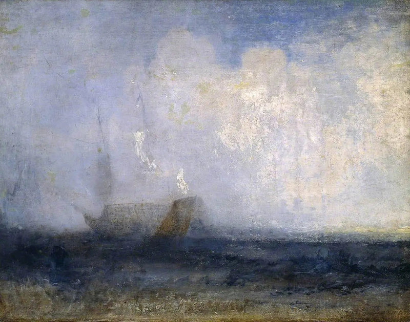 Merimaisema purjeveneellä ja laivalla - J. M. W. Turner