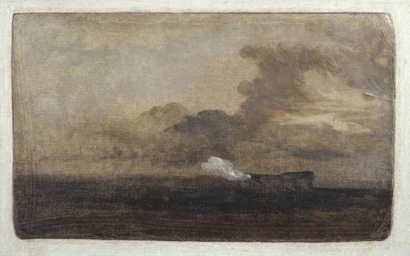 Merimaisema Palavalla Hulkilla - J. M. W. Turner