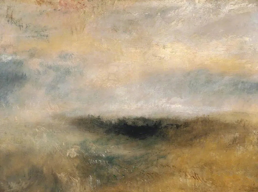 Myrskyinen merimaisema - J. M. W. Turner