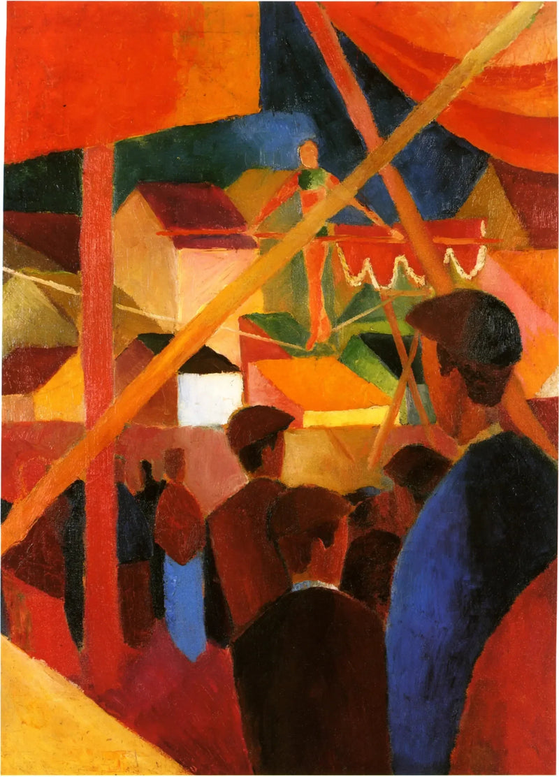 Seiltanssija - August Macke
