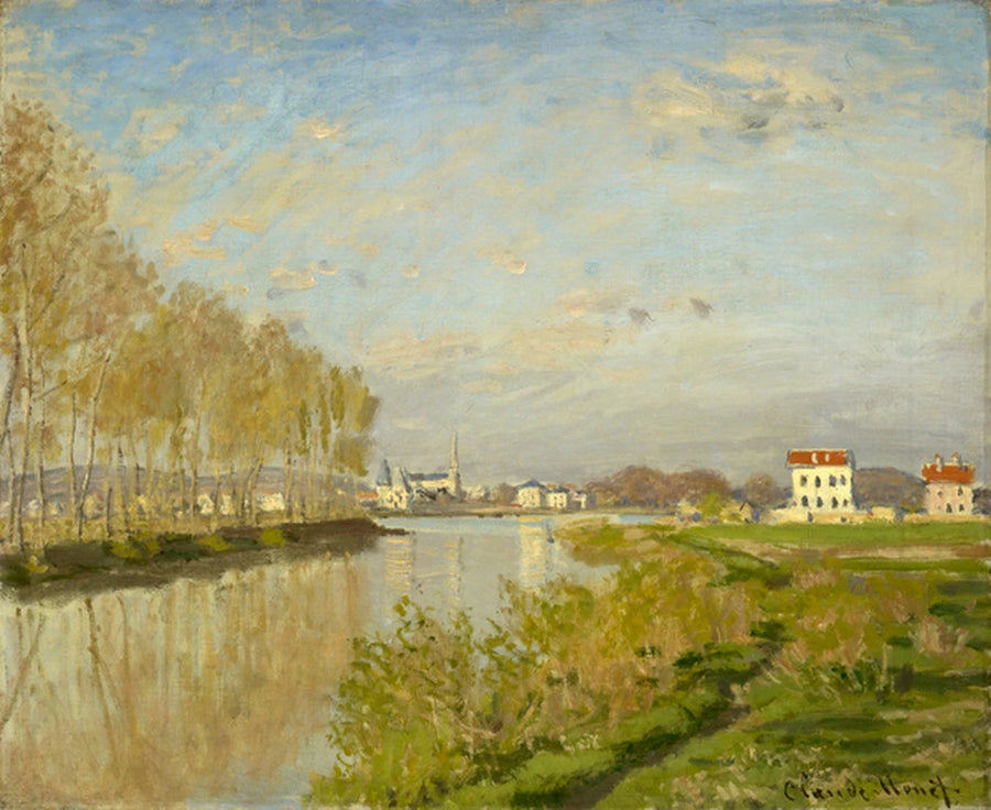 Seine Argenteuil W198:ssa - Claude Monet