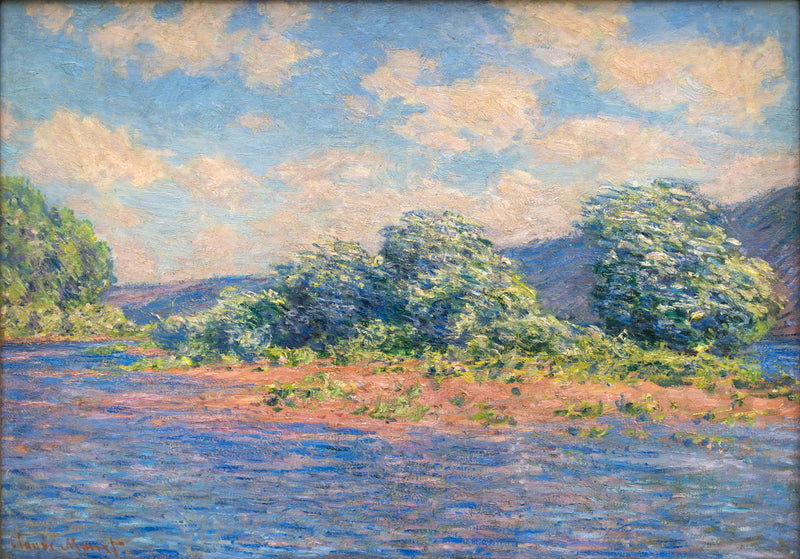 Seine Port-Villezissä - Claude Monet