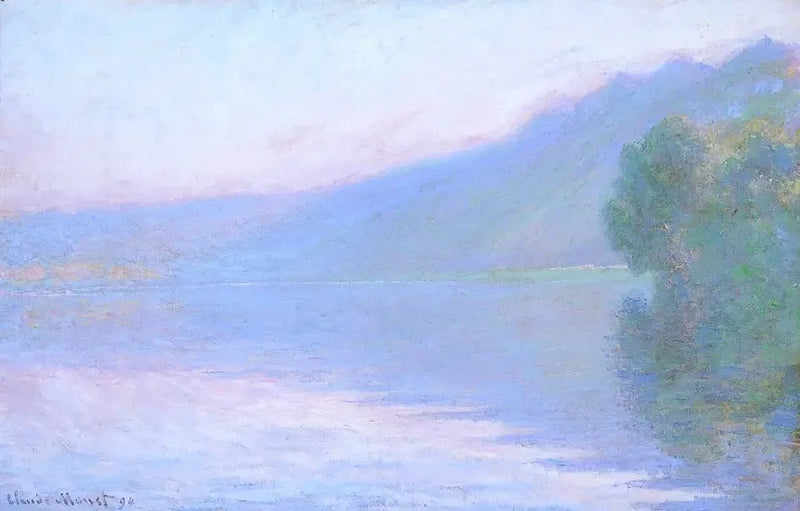 Seine Port-Villez W1370:ssä - Claude Monet