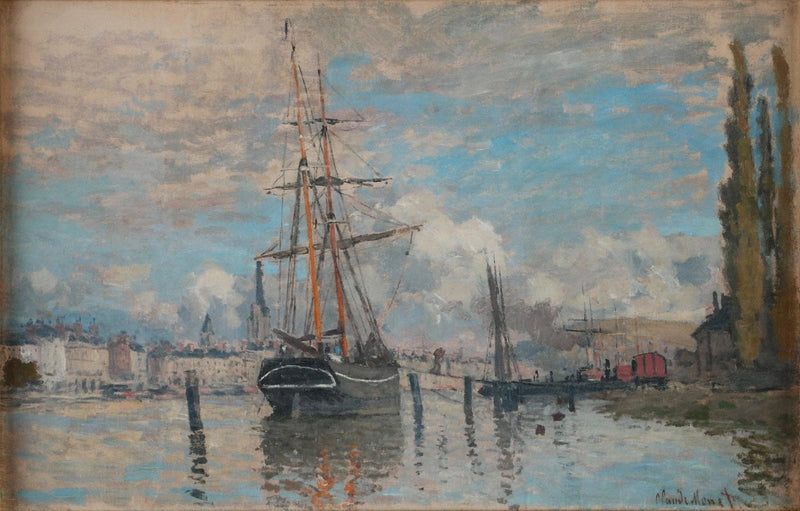 Seine Rouenissa W218 - Claude Monet