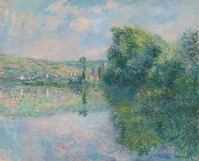 Seine Vétheuil W610:ssä - Claude Monet