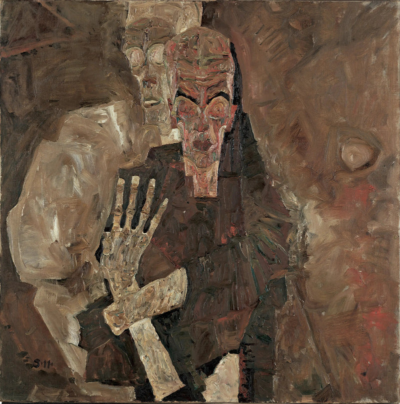 Itse-Näkijä II (Kuolema ja Ihminen) - Egon Schiele