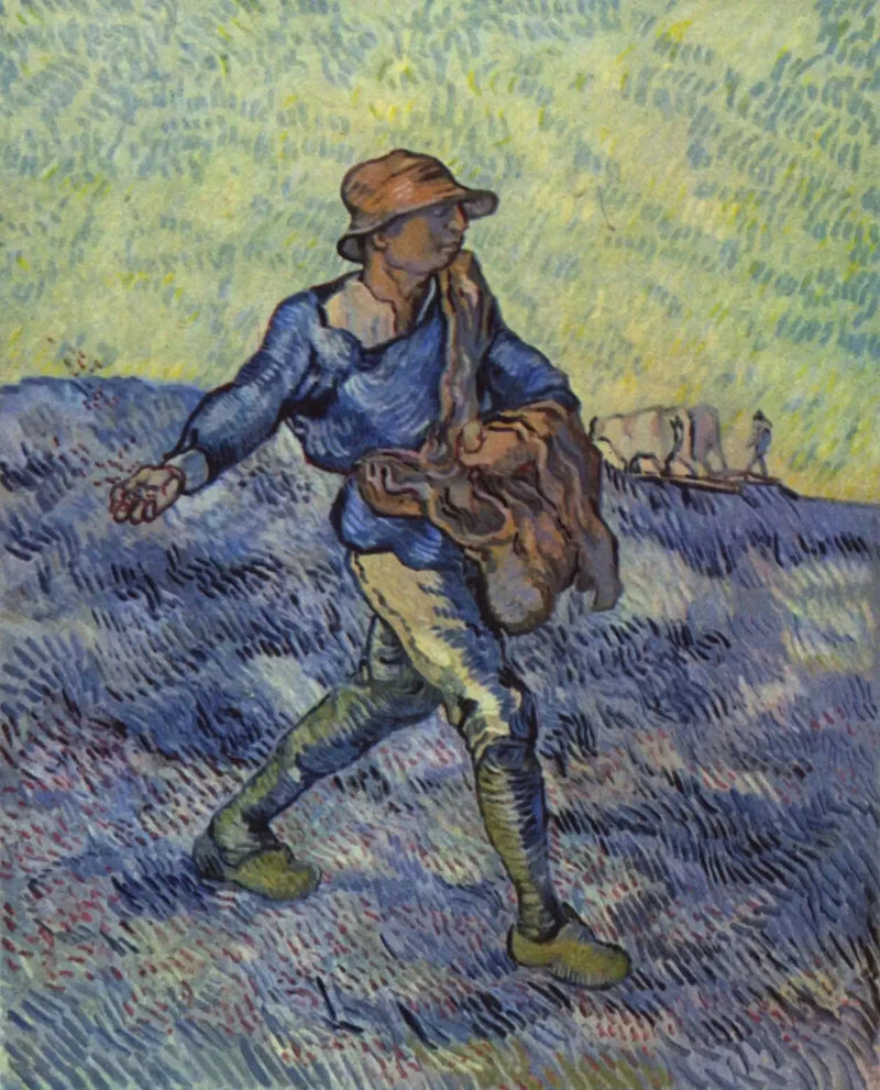 Satoja, Le (Millet'n mukaan) - Vincent van Gogh