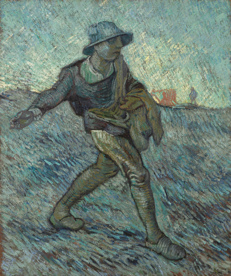 Siemenentekijä (Millet'n mukaan) - Vincent van Gogh