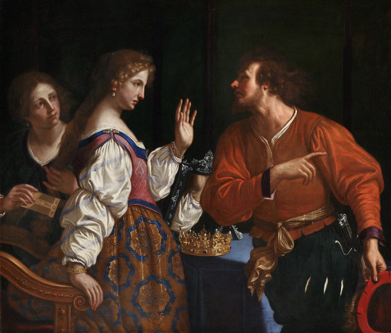 Sémiramis kutsutaan aseisiin - Guercino