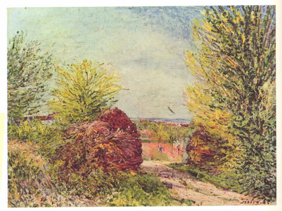 Polku Veneux-Nadonissa keväällä - Alfred Sisley