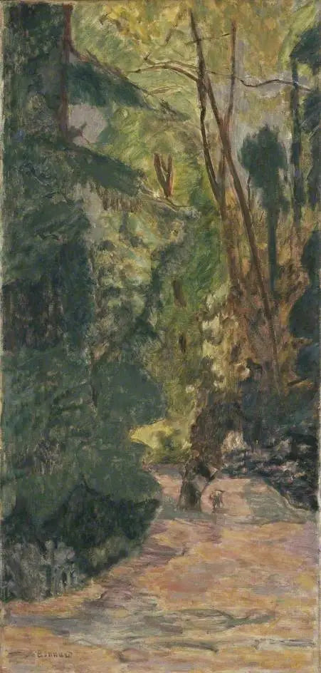 Polku metsässä - Pierre Bonnard
