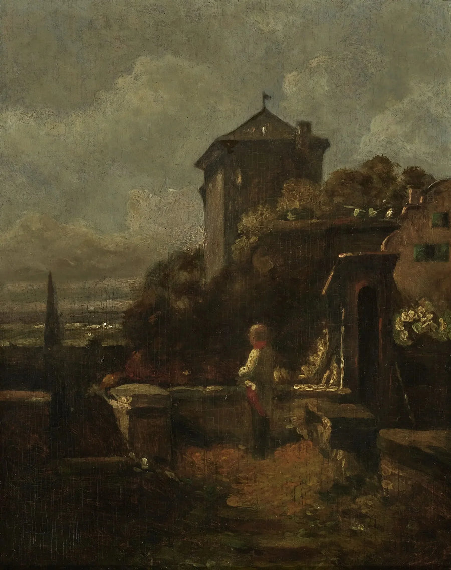 Vartija muureilla - Carl Spitzweg