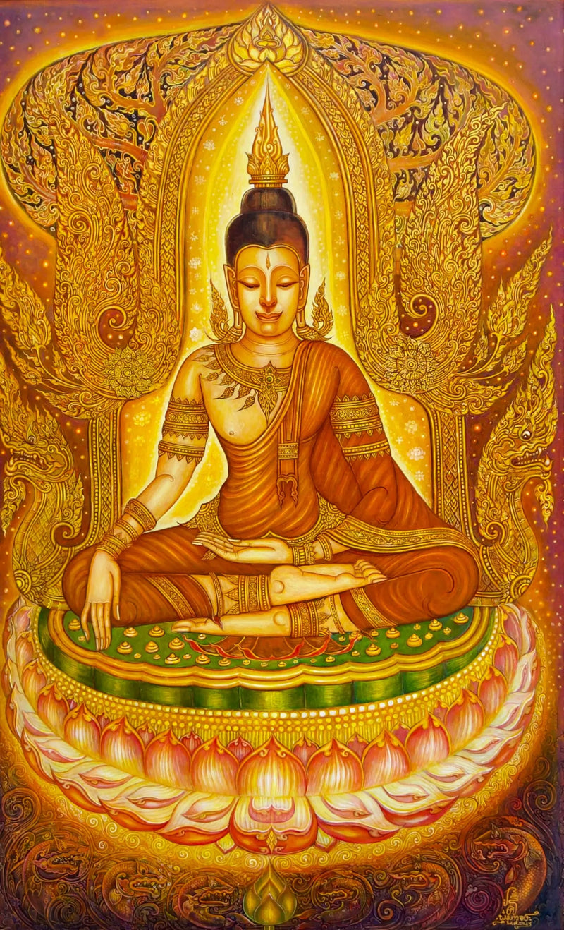 Buddhan seesteisyys  | 80 x 130 cm