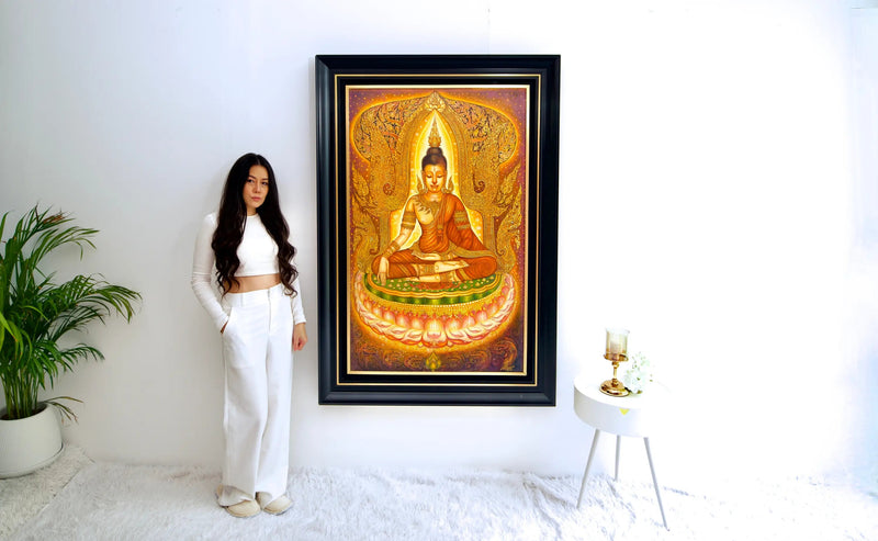 Buddhan seesteisyys  | 80 x 130 cm