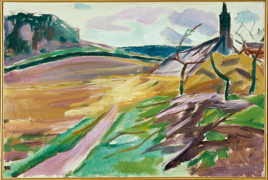 Syksyn kasvihuone - Edvard Munch