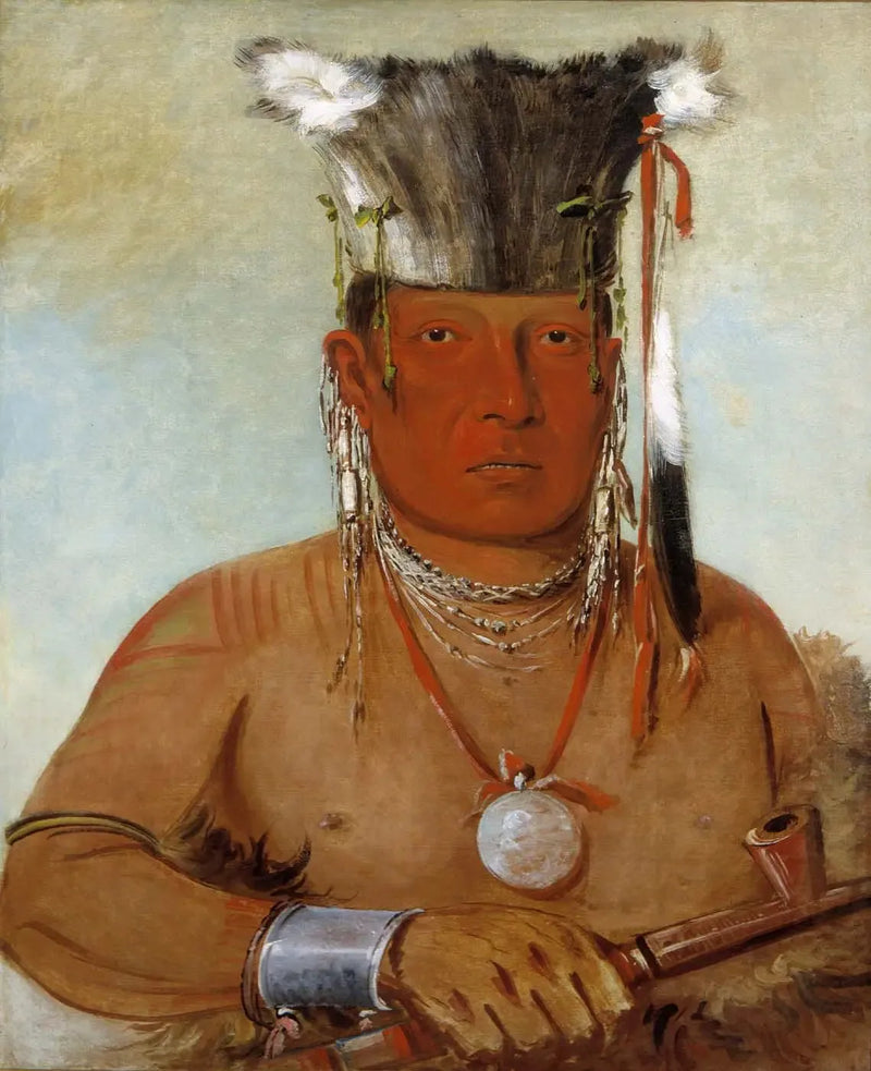 Sháw-da-mon-nee, tässä hän on, reilu - George Catlin