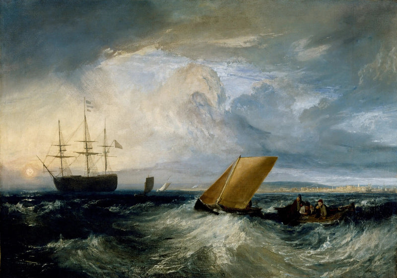 Sheerness Noren näkökulmasta - J. M. W. Turner