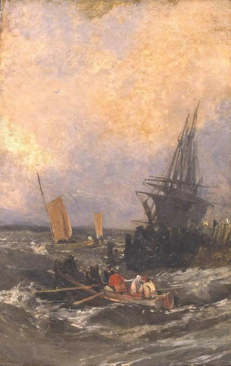 Laivakuljetus murtajalta - J. M. W. Turner